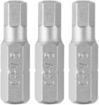 GRAPHITE Csavarhúzó bit imbusz H5, 25mm, 3db, min. rendelés: 3db (56T530)