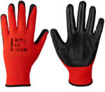 TOPEX Munkakesztyű latex bevonatú poliészter, Cat. 1, több méretben, rendelési egység: 12db (83S209-10)