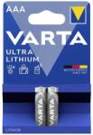 VARTA Mikroelem AAA, lítium, 1, 5V 1100 mAh, 2 db, Varta Professional LR03, AAA, LR3, AM4M8A, AM4, S