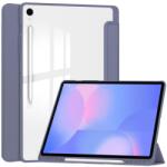  Carcasă CRYSTAL cu flip Samsung Galaxy Tab S10 FE+ violet deschis