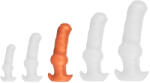 TheAssGasm Plug Dogsit M - prémium narancs színű anális kényeztető 14 cm
