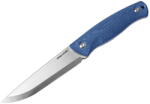 Real Steel Pathfinder Fixed 14C28N Blue Micarta 3851D (RS3851D)