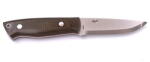 Brisa Brisa Trapper 95 Elmax Scandi / Green Micarta / Sheath Bushcraft 95 (071-2071-1561)