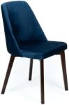 Viko design Étkezőszék kék Flavio monolit dió diófa (VK0077-2025)
