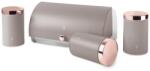 Berlinger Haus Cutie paine cu recipiente Taupe Berlinger Haus BH 6834, inox, gri