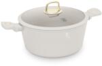 Berlinger Haus Oala cu capac 28 cm, 6, 1L Sahara Berlinger Haus BH 8072, strat antiaderent, crem