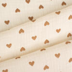 Takoy Dupla géz JENNY barna szívecskék