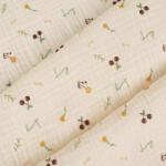 Takoy Dupla géz JENNY virágok és cseresznyék