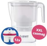 BWT Vida kancsó fehér (manuális) 12 db vízszűrővel (XXL csomag) (815821_sz)