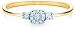 SAVICKI Inel de logodnă SAVICKI: aur bicolor, diamant - savicki - 4 623,00 RON