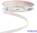  Organza szalag 6mm x 20m - Fehér