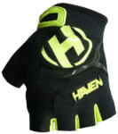 HAVEN Kerékpáros kesztyű rövid ujjal - DEMO - fekete/zöld