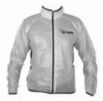 HAVEN Kerékpáros vízálló esőkabát - RAINSHIELD - fehér/fekete