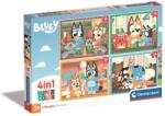Clementoni Bluey Play All Day 4 az 1-ben puzzle Clementoni (CMC21530)