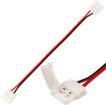 Akcesoria Lumiled Csatlakozó 2PIN LED szalaghoz, 2 oldalas, 10 mm-es kábellel