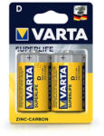 VARTA Superlife Zinc-Carbon R20 góliát elem - 2 db/csomag