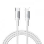 Apple Cablu Date si Incarcare USB-C - Lightning Joyroom S-A28 Flash, 30W, 2m, Alb