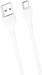 XO NB200 USB-A - Type-C kábel 2.1A 2m - fehér