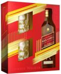 Johnnie Walker Джони Уокър с 2 ниски чаши 0.7л