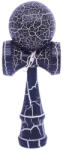 Flippy Kendama X Originala, Profesionala, Flippy, Kendama Cracked, din Lemn - 18 cm, Lila Alb (teo-161943)