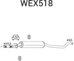 QWP Toba esapamet intermediara QWP WEX518 (WEX518)