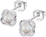 Lotus Silver Cercei din argint strălucitori cu zirconii si perle LP3094-4/1