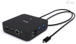 i-tec USB-C DP Dual HDMI dokkolóállomás, Power Delivery 100W (C31TRIPLEVIDEODPPRO)