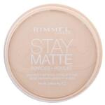 Rimmel London Stay Matte hosszan tartó kompakt púder 14 g árnyék 003 Peach Glow