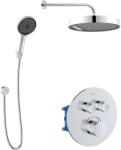 kielle Oudee - Baterie termostatată, încastrată, pentru 2 consumatori, cu accesorii EcoSpare și corp, crom 20627SPT50 (20627SPT50)