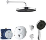 SANITINO - Set de duș cu termostat și corp încastrat Grohe, accesorii kielle, crom SANI21GKK004 (SANI21GKK004)