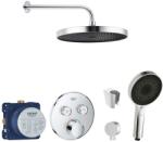 SANITINO - Set de duș cu baterie și corp încastrat Grohe, accesorii kielle, crom SANI21GKK008 (SANI21GKK008)