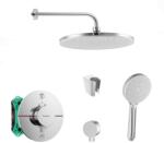 SANITINO - Set de duș cu termostat și corp încastrat Hansgrohe, accesorii kielle, crom SANI21HKK023 (SANI21HKK023)