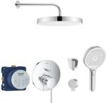 SANITINO - Set de duș cu baterie și corp încastrat Grohe, accesorii kielle, crom SANI21GKK013 (SANI21GKK013)