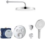 SANITINO - Set de duș cu termostat și corp încastrat Grohe, accesorii kielle, crom SANI21GKK001 (SANI21GKK001)