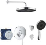 SANITINO - Set de duș cu baterie și corp încastrat Grohe, accesorii kielle, crom SANI21GKK012 (SANI21GKK012)