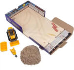Spin Master Kinetic Sand - 2 az 1-ben kinetikus homok építőkészlet buldózerrel (6044178) - morzsajatekbolt