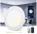Aigostar - Corp de iluminat LED încastrat dimabil 12W/230V d. 17 cm Wi-Fi Aigostar (AI0059)