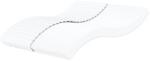 vidaXL fehér H2/H3 keménységű habmatrac 200 x 200 cm 16.8 kg (356348)