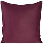 Eurofirany Dekoratív párnahuzat LEN-5 45x45 Eurofirany gesztenyebarna fekete cérnával