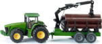 SIKU FARMER tractor with forest trailer, model vehicle (10195400003) Figurina