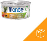 Monge Fruits Gyümölcsös Macskaeledel (Tonhal és Gyümölcsök) - 24x80 g