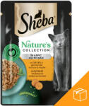 Sheba Nature's Collection Alutasakos Macskaeledel (Pulyka, Sárgarépa és Zöldborsó) - 28x85 g