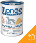 Monge Monoprotein Fruits Pate Konzerv Kutyáknak (Pulyka és Citrus) - 24x400 g - mancsbazis