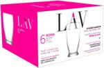 LAV Roma Long Drink 350ml koktélos pohár szett 6 darabos LV-ROM396F (LV-ROM396F) - emag
