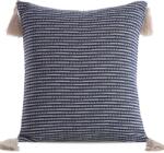 Eurofirany Dekoratív párnahuzat BOHO-6 45x45 Eurofirany sötétkék (410630)