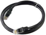 LinkPower Patch cord UTP Cat5E LinkPower LINK-PATCH51, 1 m, 26 WBG, negru (LINK-PATCH51)