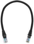 LinkPower Patch cord U/UTP Cat 5. e LinkPower LINK-PATCH502, 0.2 m, negru (LINK-PATCH502)