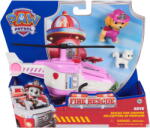 Spin Master Spin Master Paw Patrol Fire Rescue - Skye's Rescue Helicopter, Toy Vehicle with Skye Dog Figure and Cat Figure (6072661) Figurina