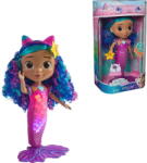 Spin Master Spin Master Gabby's Dollhouse: The Movie - Sing & Shine Mermaid Gabby, 30cm tall water play doll with light & sound effects (6075380) Figurina