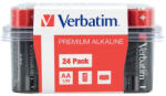 Verbatim ALKALINE BATTERY AA 24 PACK (BOX) (49505) - gtcomputers